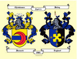 HRC DBL Color Coat of Arms W/Free US S&H