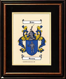 8.75"x11" HRC Large Color Coat of Arms W/Free US S&H